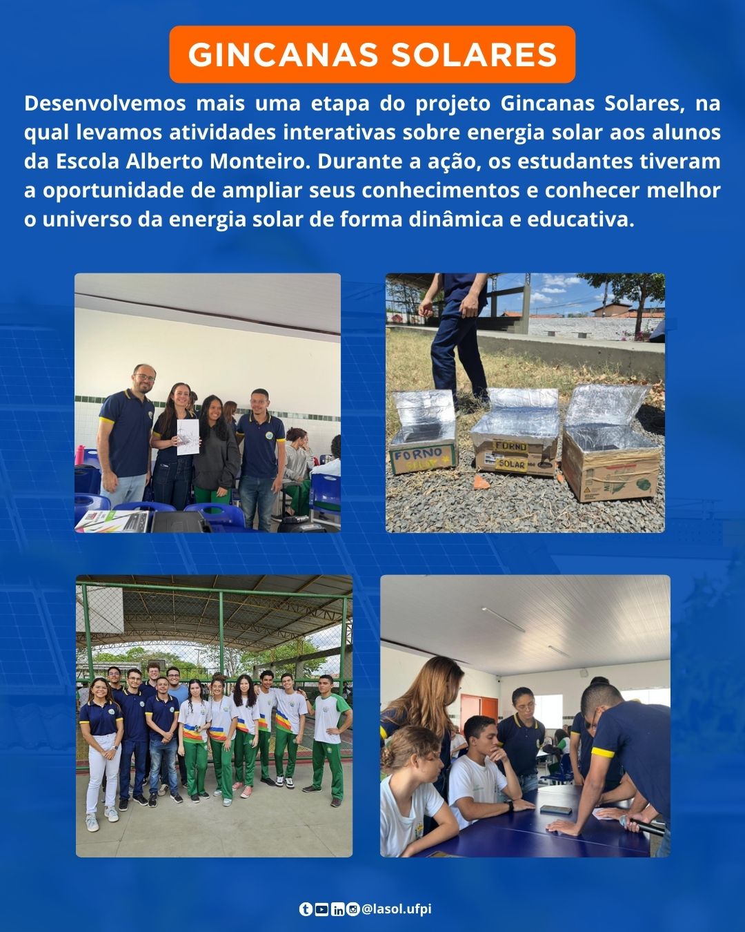 Projeto Escolas Solares - Slide 12